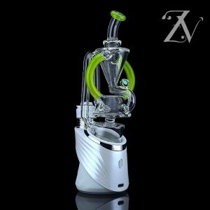 LIME CANDY WITH FACETED OPAL