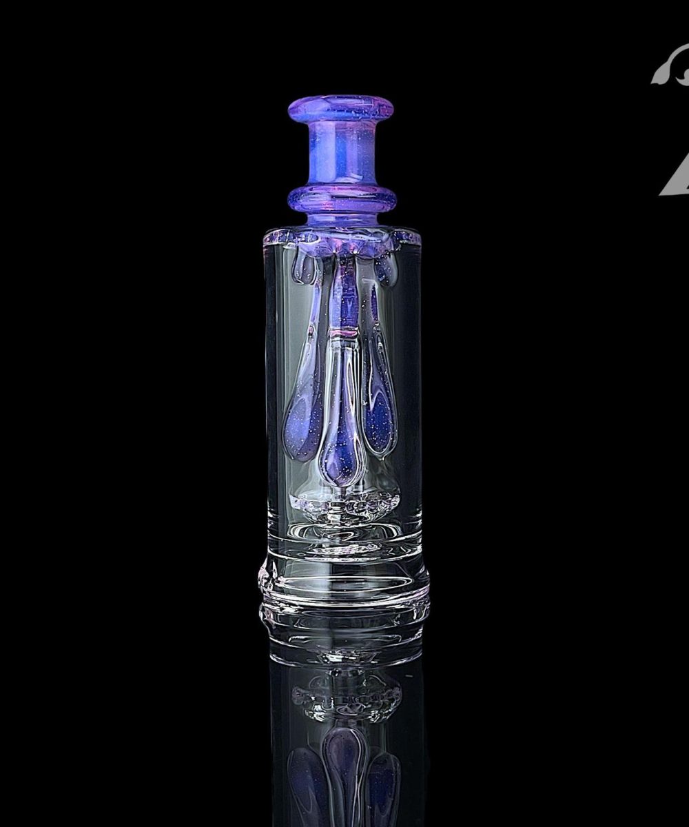 UZZI GLASS: DRIPPY DROP TWO PUFFCO PEAK ATTACHMENT (420)
