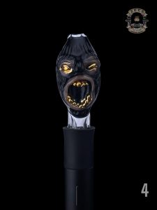 #4 JET BLACK SKI MASK