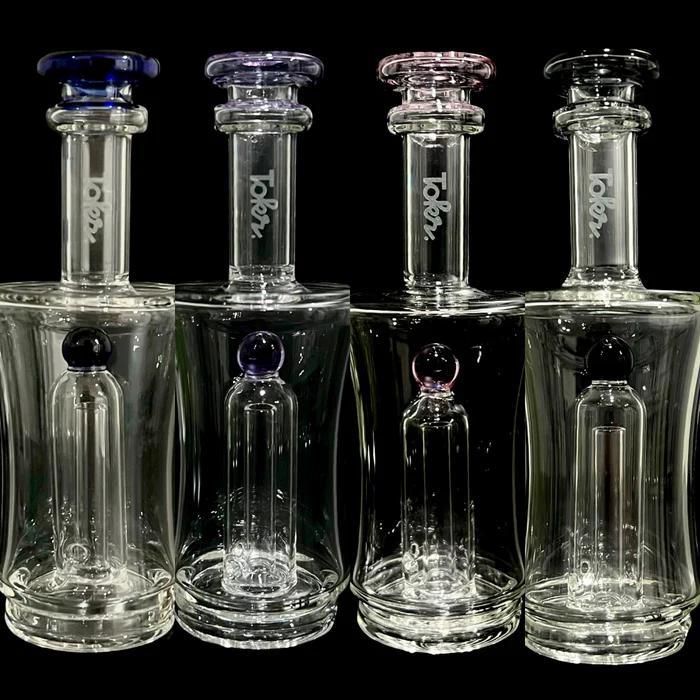 TOKR GLASS: ACCENTED CAN PUFFCO PEAK ATTACHMENT