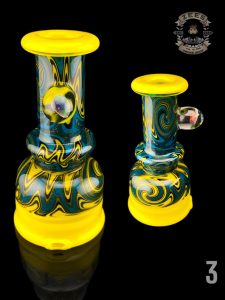 #3 YELLOW CRAYON WIG WAG WITH OPAL