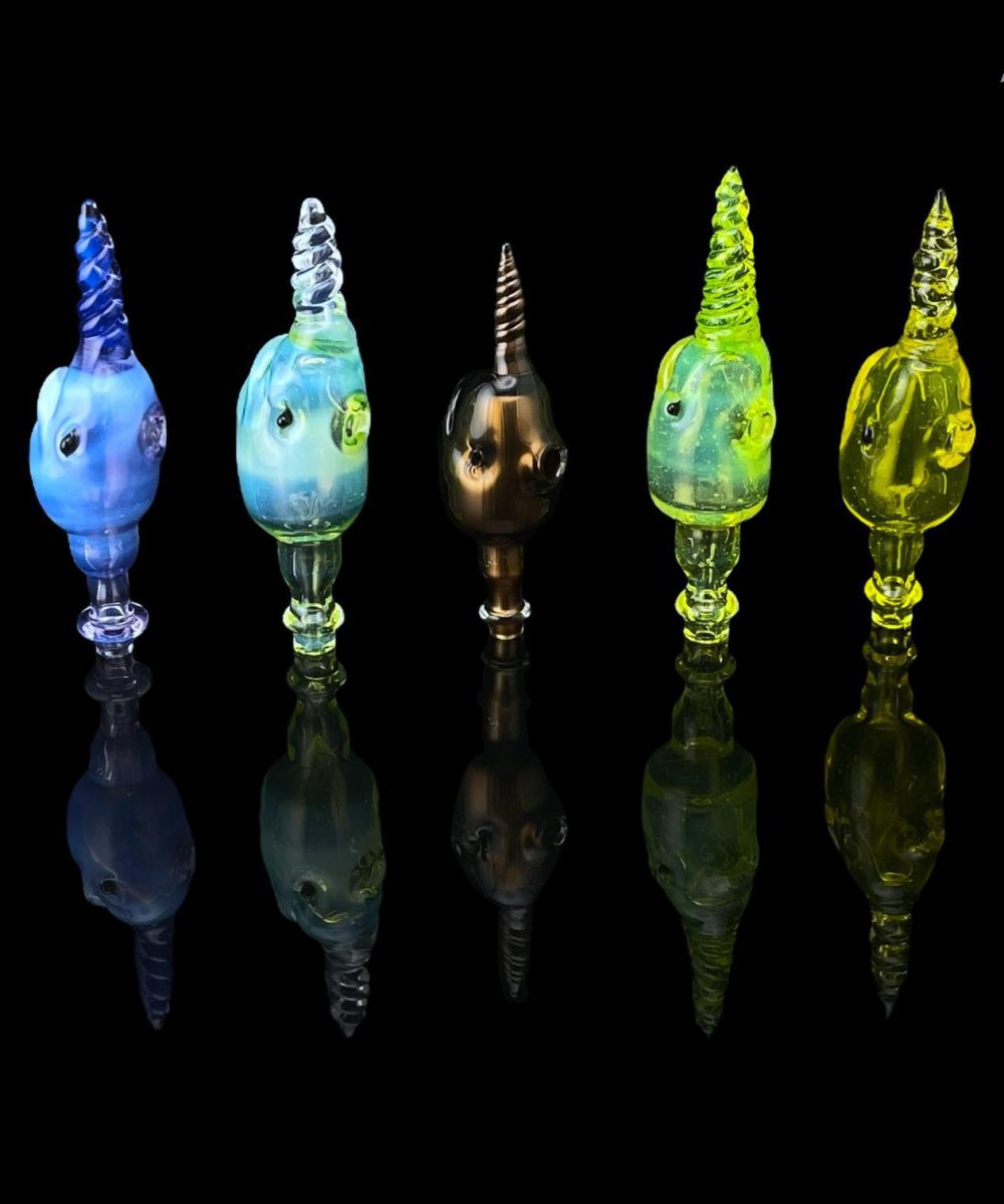 Alternative view of CHADD LACY: NARWHAL PUFFCO PEAK PRO 3DXL JOYSTICK CAP