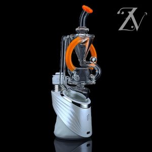 CALIFORNIA ORANGE WITH FACETED OPAL