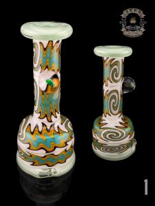 #1 MILKY GREEN WIG WAG WITH OPAL