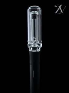 #3 CLEAR WITH WHITE LOGO