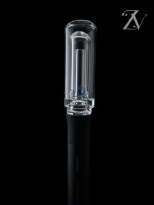 #5 CLEAR WITH BLUE LOGO