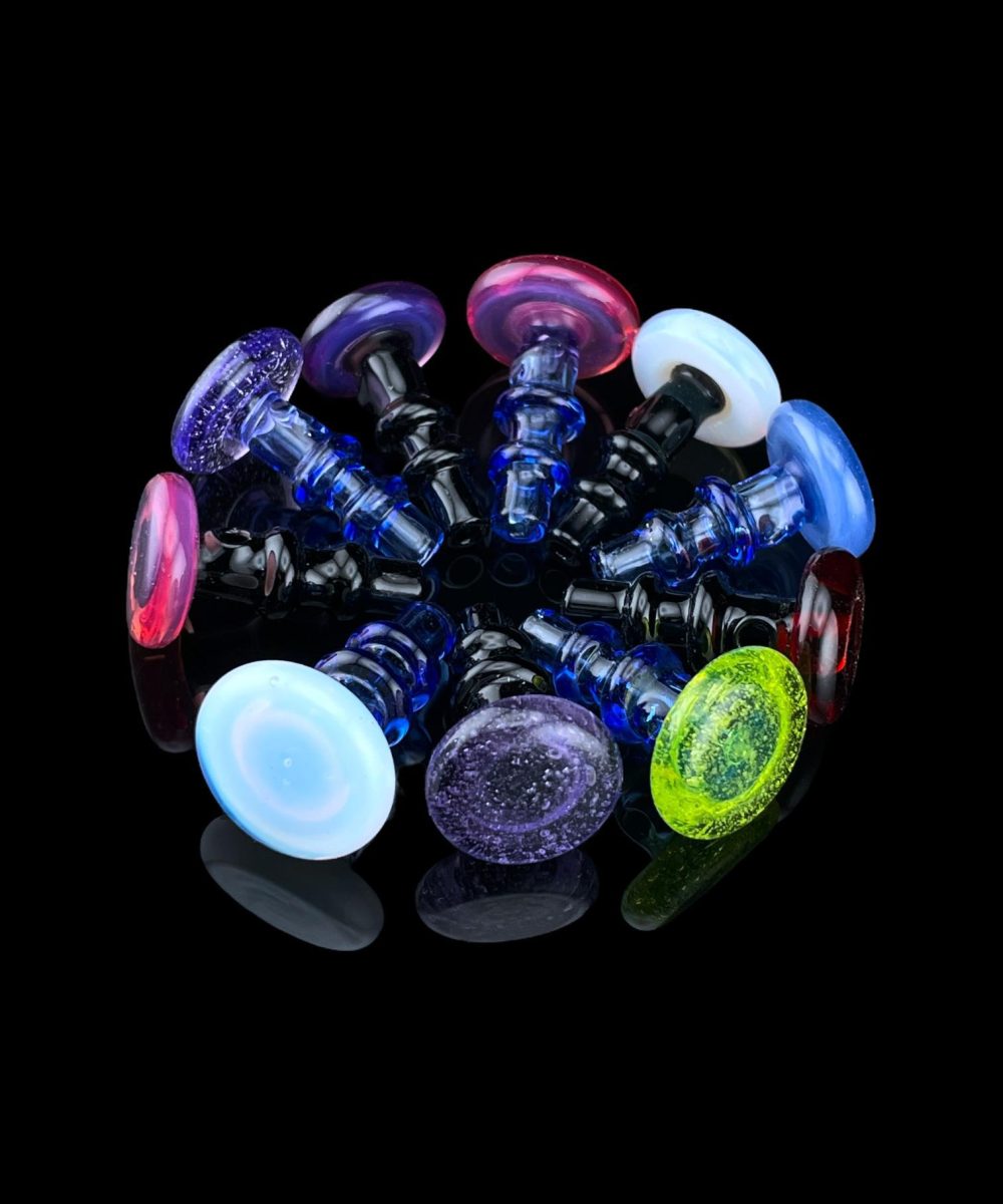 BHORO GLASS: DUAL COLOR PUFFCO PEAK PRO 3DXL JOYSTICK CAP