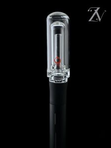 #4 CLEAR WITH RED LOGO