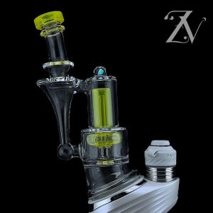 LEMON CANDY WITH FACETED OPAL