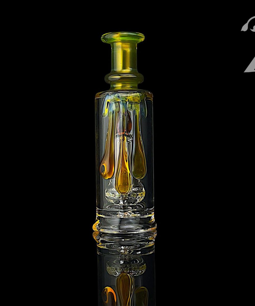 UZZI GLASS: DRIPPY DROP ONE PUFFCO PEAK ATTACHMENT