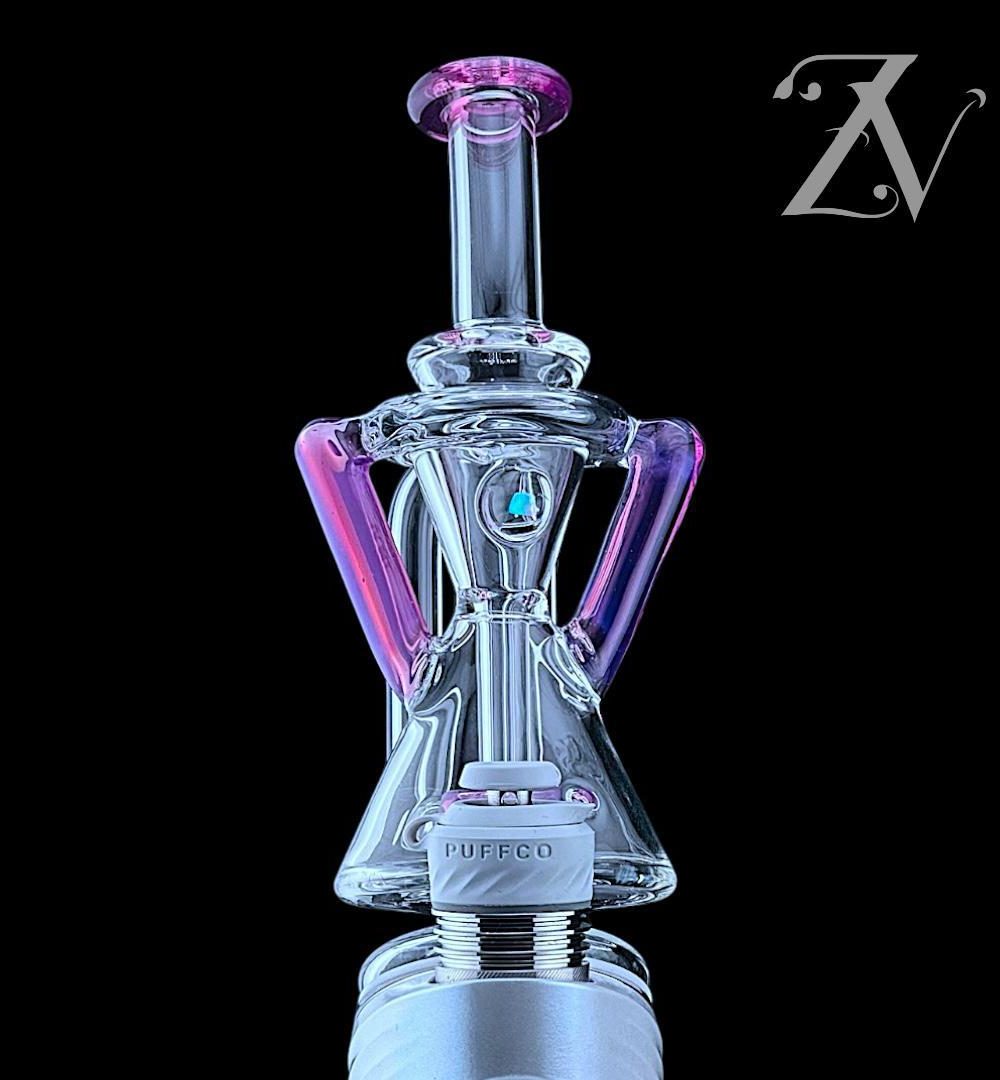 Alternative view of IRIDESCENT GLASS: SUPERIOR DUALCYCLER PUFFCO PEAK ATTACHMENT