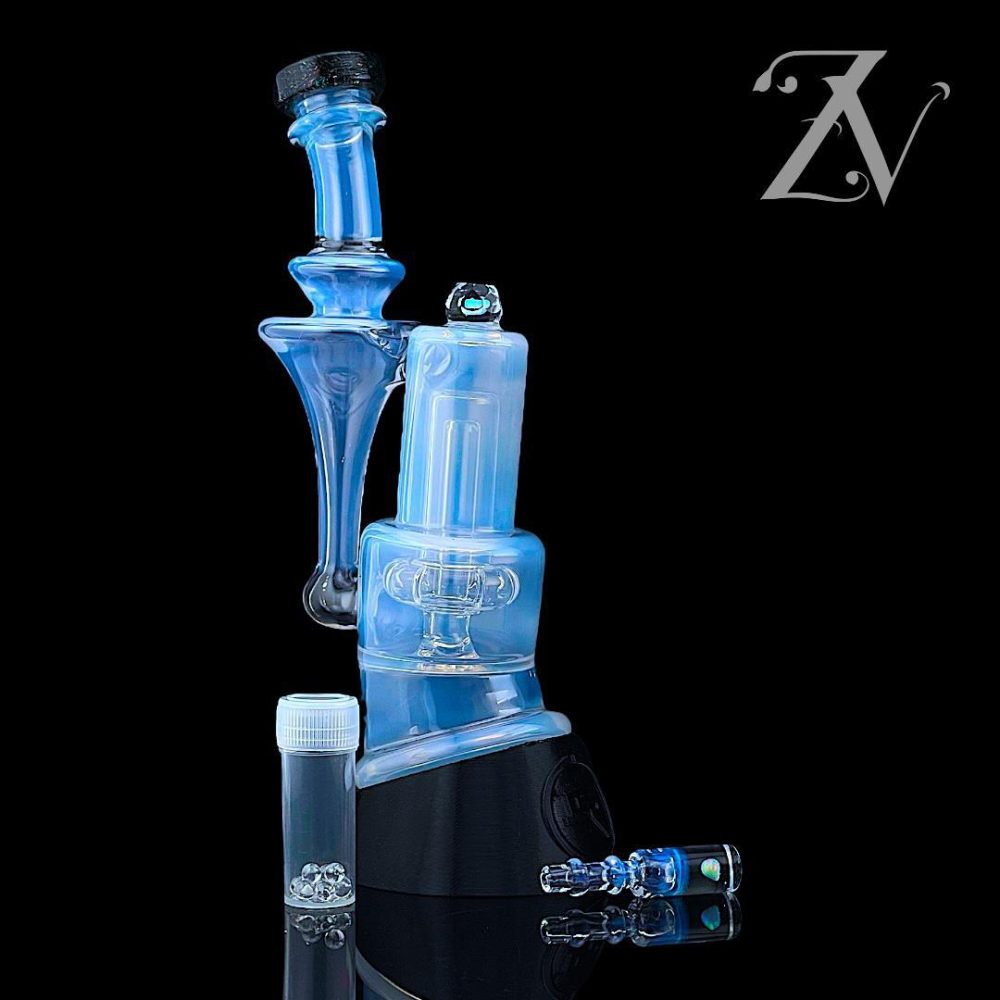 IRIDESCENT GLASS: LIMITED EDITION FULL COLOR FACETED BOX SET BUNDLE - "HEADY RBR" - GHOST