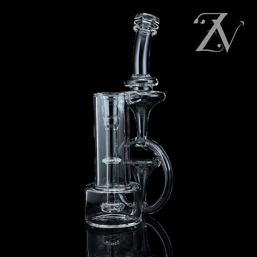 IRIDESCENT GLASS: CLEAR 2X1 RBR