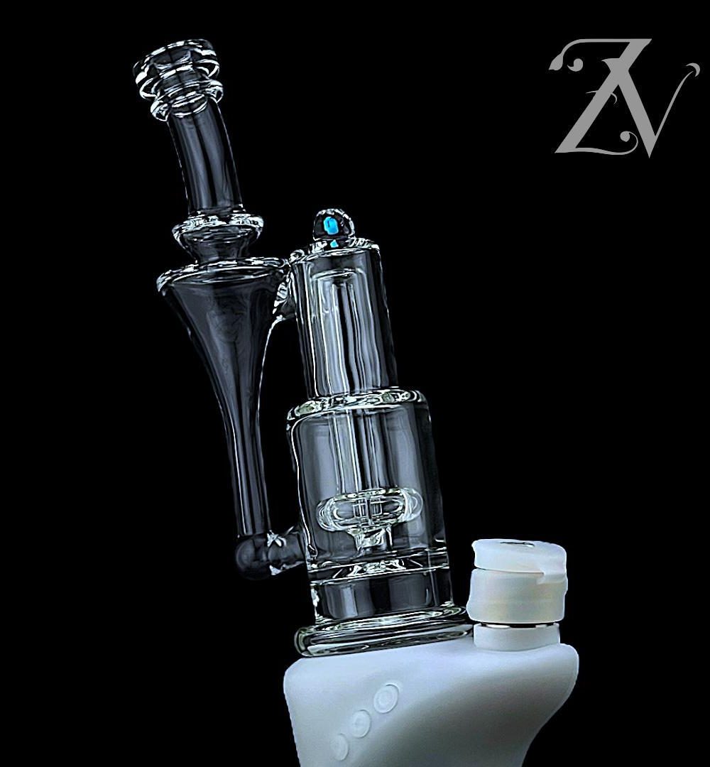 Alternative view of IRIDESCENT GLASS: FACETED RBR FOCUS V CARTA ATTACHMENT