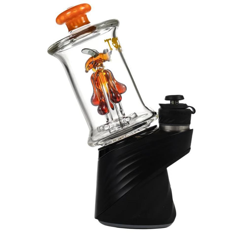 MK100 GLASS: TXAT33 HONEYBEE PUFFCO PEAK ATTACHMENT