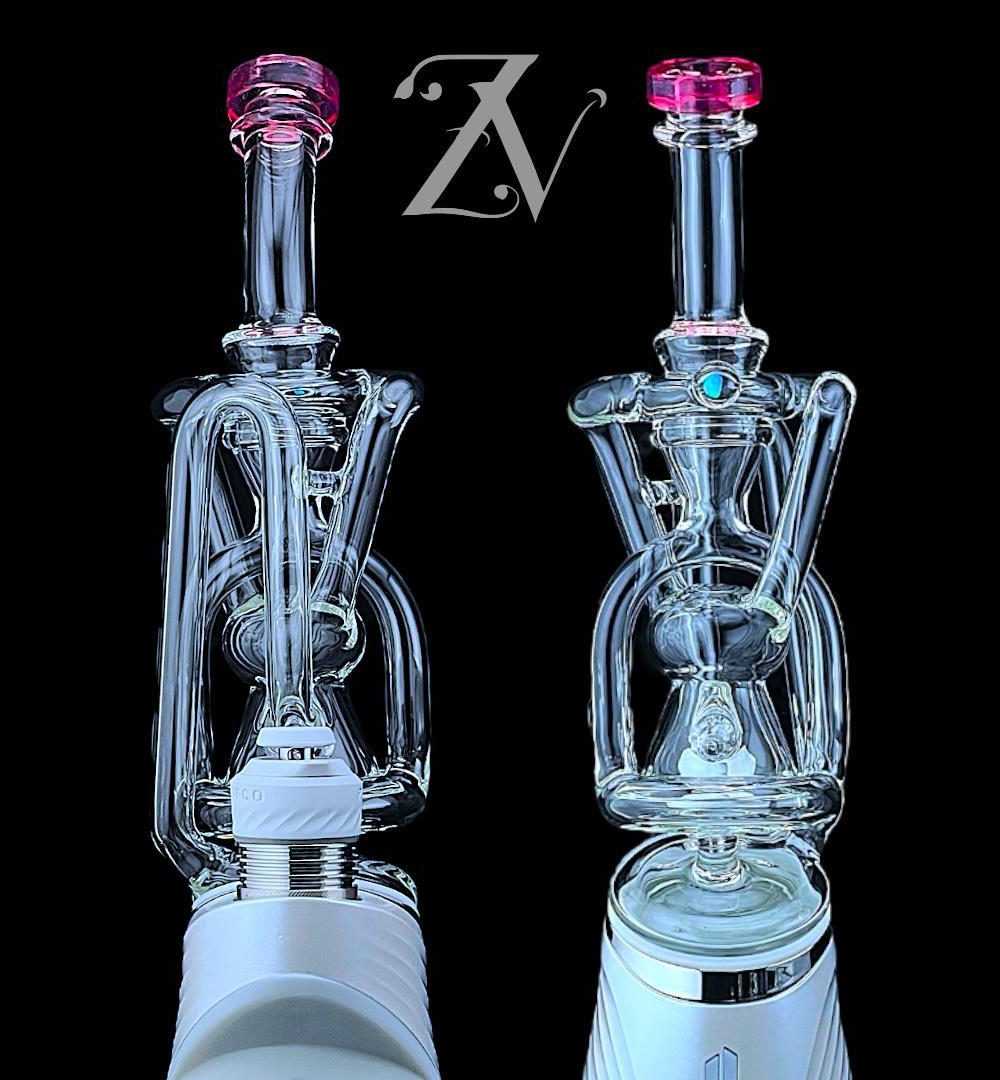 Alternative view of IRIDESCENT GLASS: SUPERIOR TRICYCLER PUFFCO PEAK ATTACHMENT