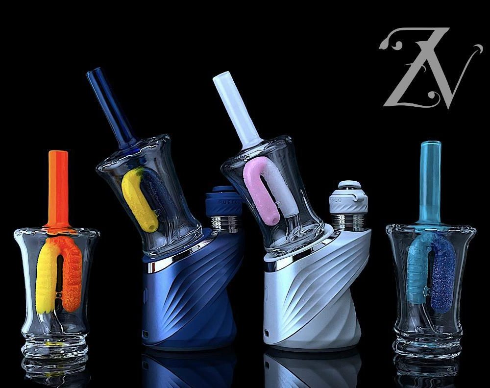 EMPERIAL GLASS: BOTTLE PUFFCO PEAK ATTACHMENT