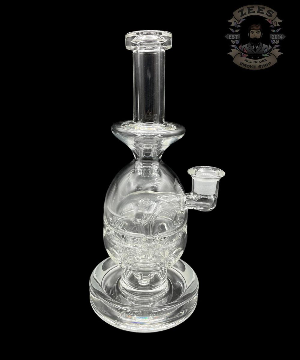 MINER GLASS: CLEAR FAB EGG RIG
