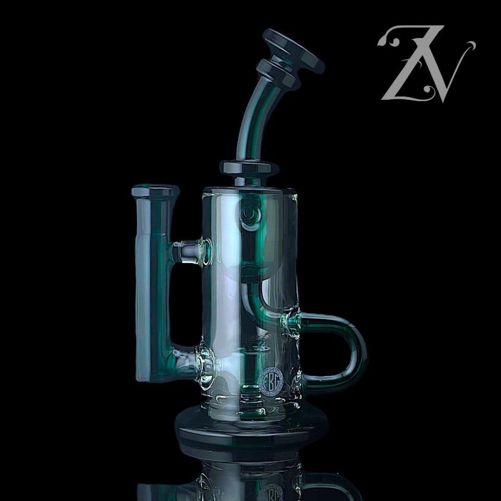 FATBOY GLASS: AQUA INCYCLER RIG