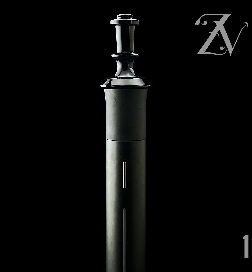 Alternative view of TWISTED BORO GLASS: FULL COLOR PIVOT MOUTHPIECE