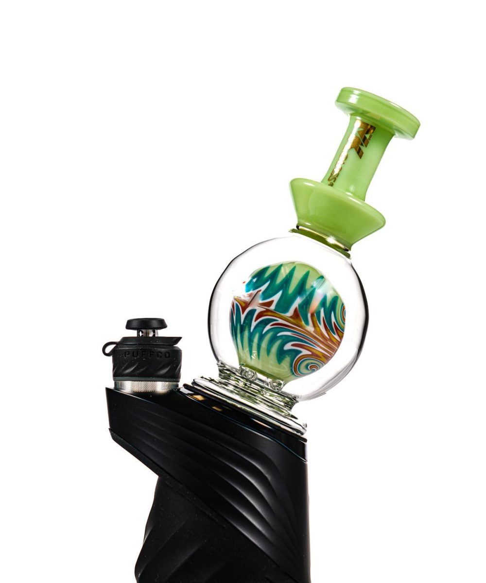 MK100 GLASS: MKAT7 WIG WAG SPHERE PUFFCO PEAK ATTACHMENT