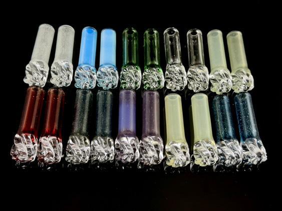 KOVACS GLASS: FULL COLOR PIVOT SPINNER MOUTHPIECE