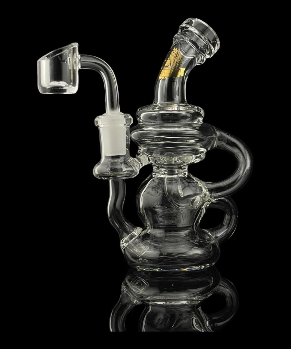 Alternative view of ILLUMINATI GLASS: 4" MINI KLEIN RECYCLER