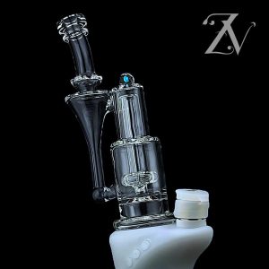 CLEAR WITH FACETED OPAL (CARTA)