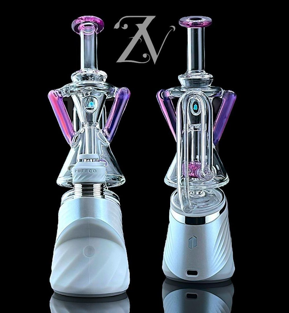 IRIDESCENT GLASS: SUPERIOR DUALCYCLER PUFFCO PEAK ATTACHMENT