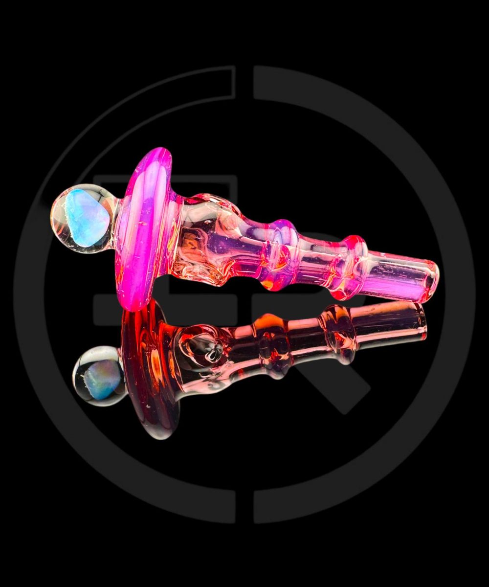 IRIDESCENT GLASS: UFO OPAL PUFFCO PEAK PRO 3DXL JOYSTICK CAP