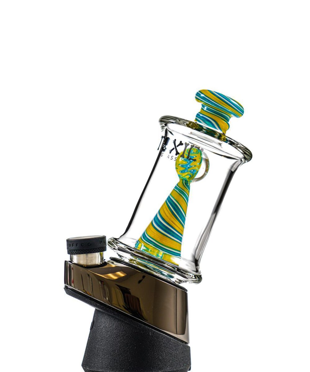 Alternative view of MK100 GLASS: TXAT85 CANDYLAND PUFFCO PEAK ATTACHMENT