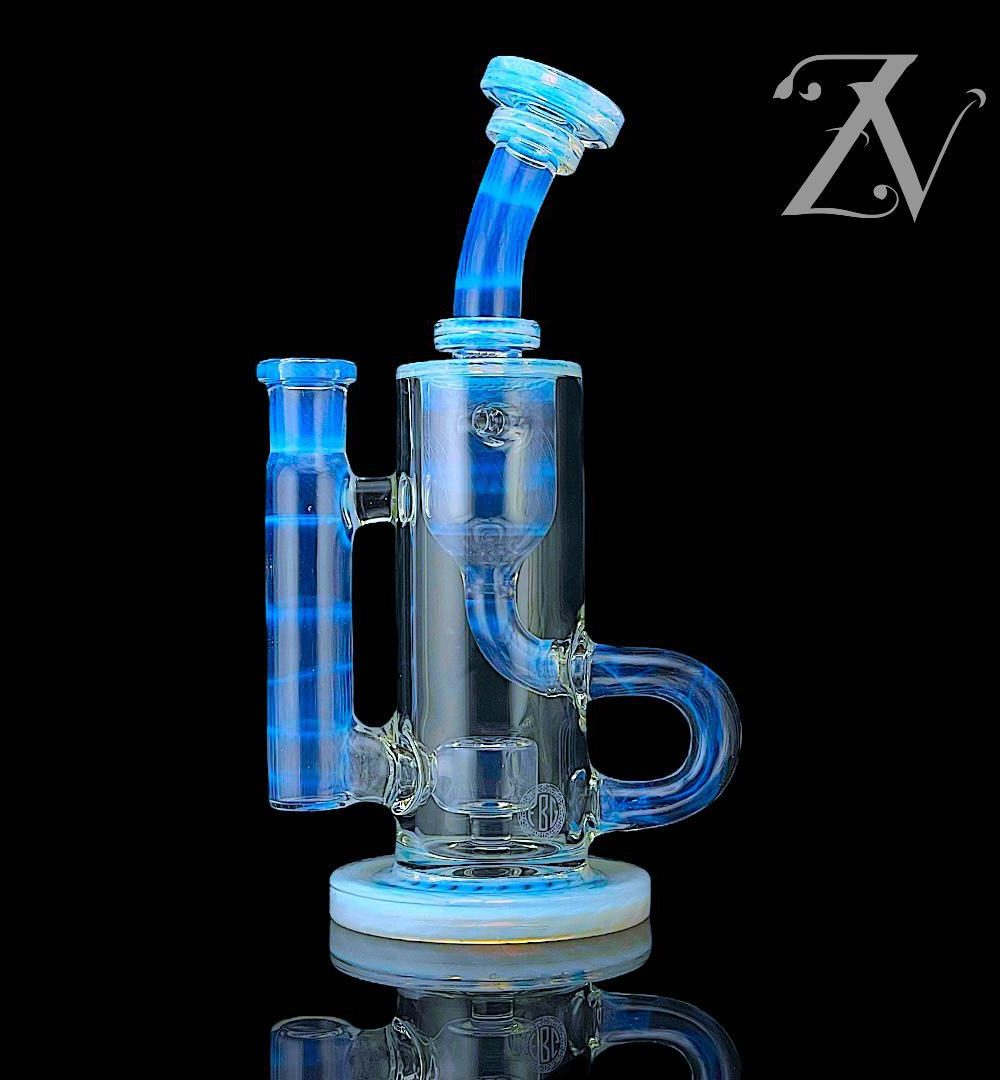 FATBOY GLASS: MOONSTONE KLEIN INCYCLER RIG