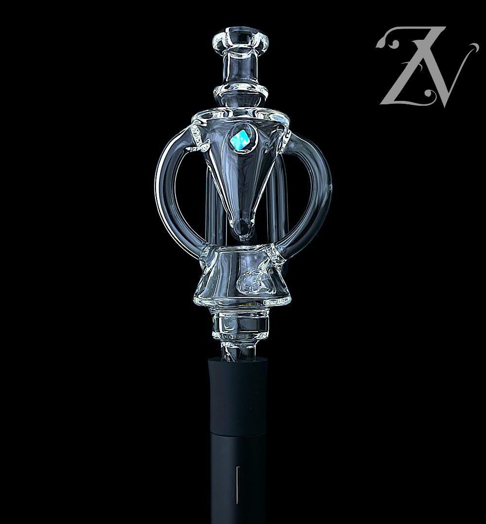 IRIDESCENT GLASS: PIVDUALY PIVOT MOUTHPIECE