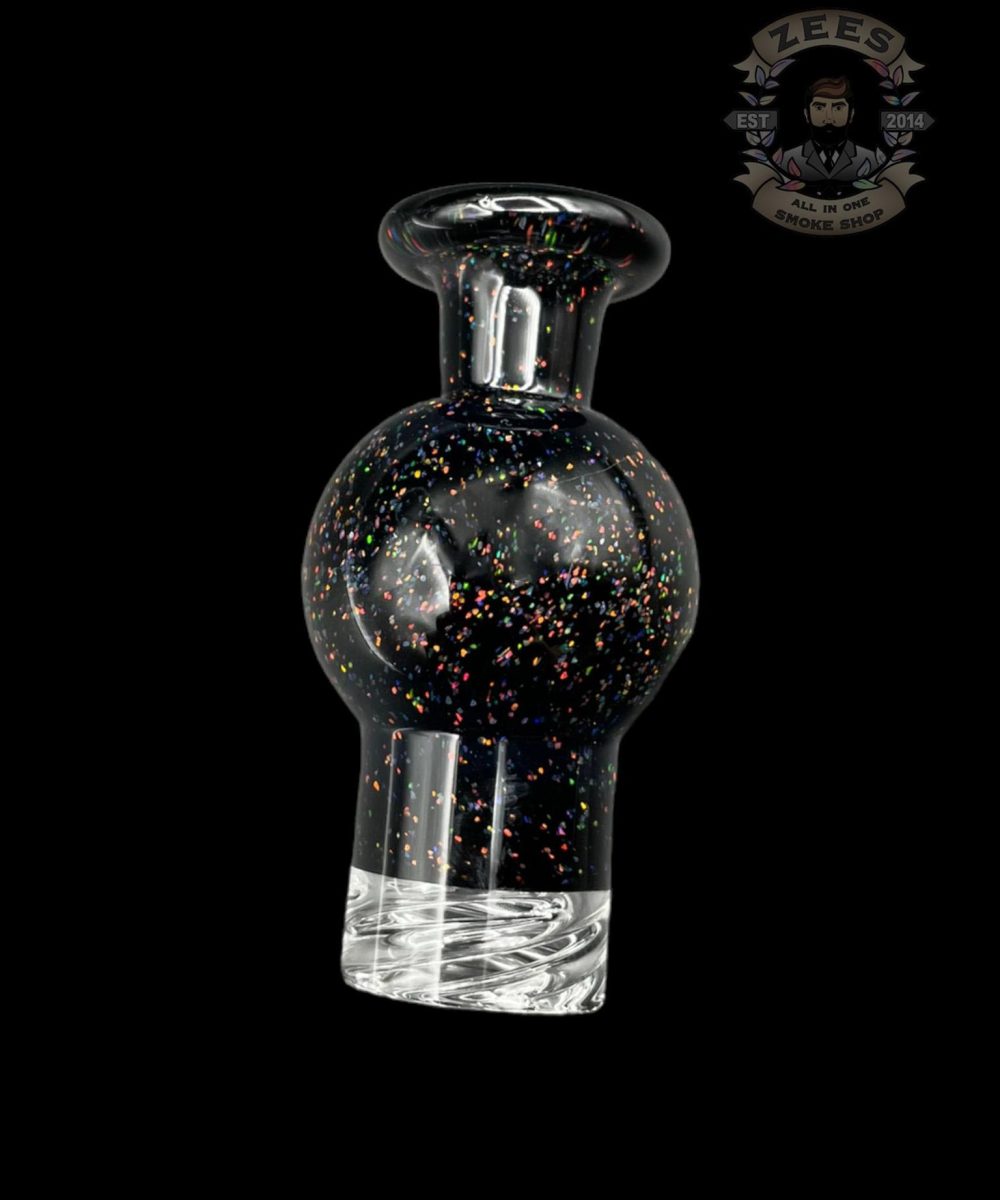 BRADLEY MILLER: 25MM CRUSHED OPAL SPINNER CARB CAP FOR BANGERS