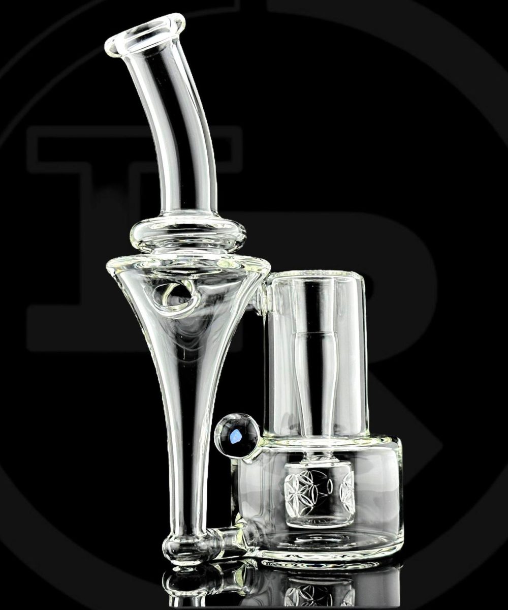 Alternative view of IRIDESCENT GLASS: CLEAR ENCASED OPAL RBR 4.0 WITH SOL PERC 2024 VERSION