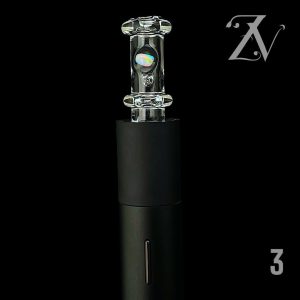 #3 CLEAR WITH WHITE OPAL (XXL PIVOT TOPPER)