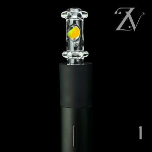 #1 CLEAR WITH ORANGE OPAL (XXL PIVOT TOPPER)