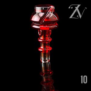 #10 RED POMP (JOYSTICK + (1) PEARL)