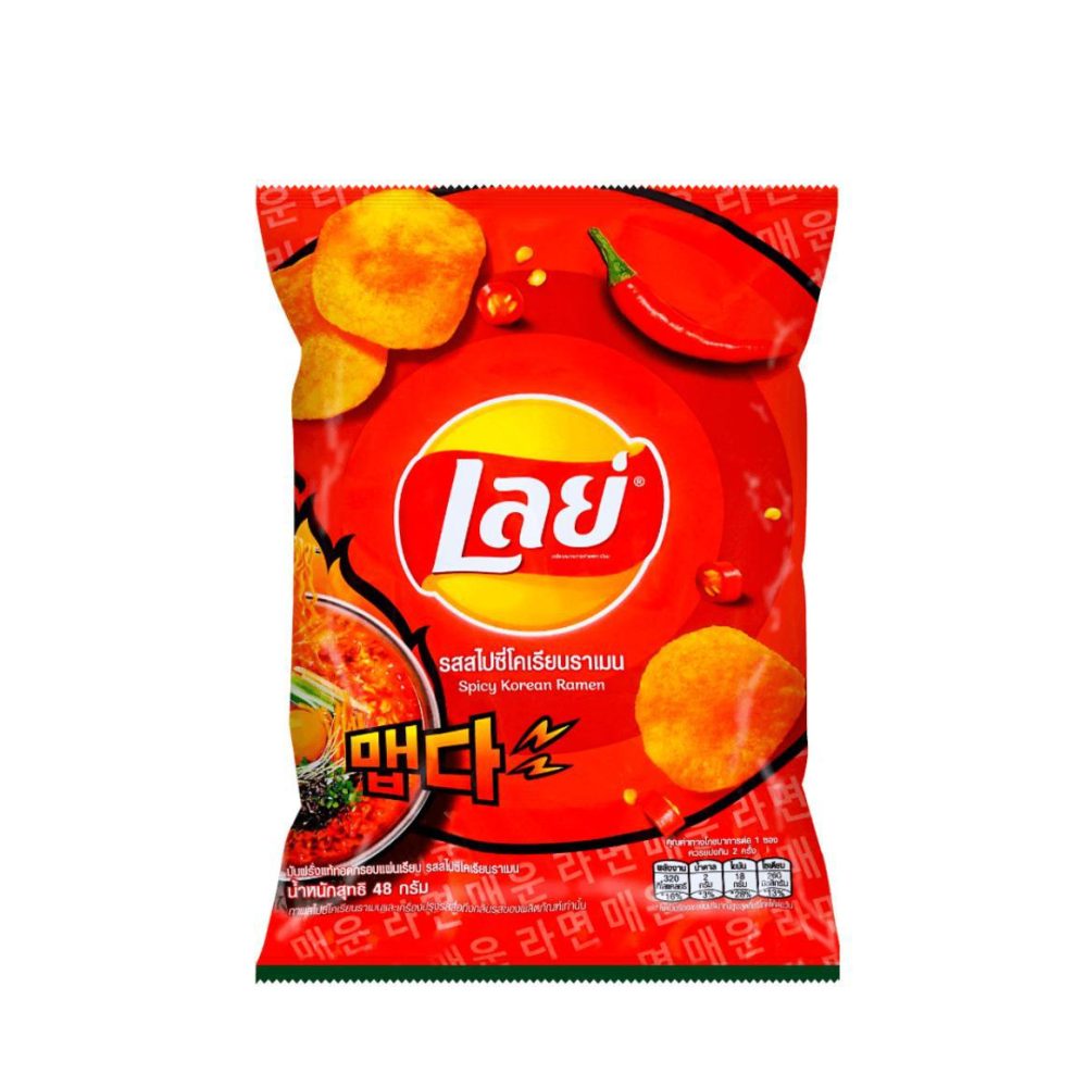 LAY'S: SPICY KOREAN RAMEN (CHINA)