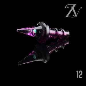 #12 - GOLD AMYTHEST SPIKE