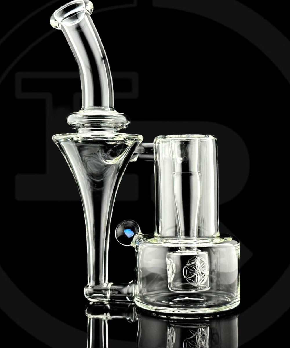 IRIDESCENT GLASS: CLEAR ENCASED OPAL RBR 4.0 WITH SOL PERC 2024 VERSION