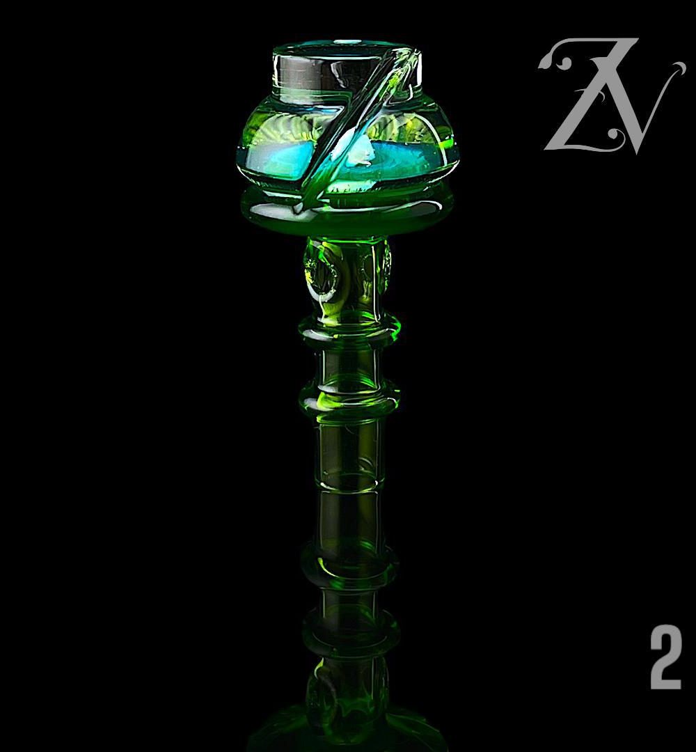 Alternative view of ONE TRICK PONY: ENCASED OPAL SKELETON KEY PEAK PRO 3DXL JOYSTICK CAP AND 4MM PEARL BUNDLE