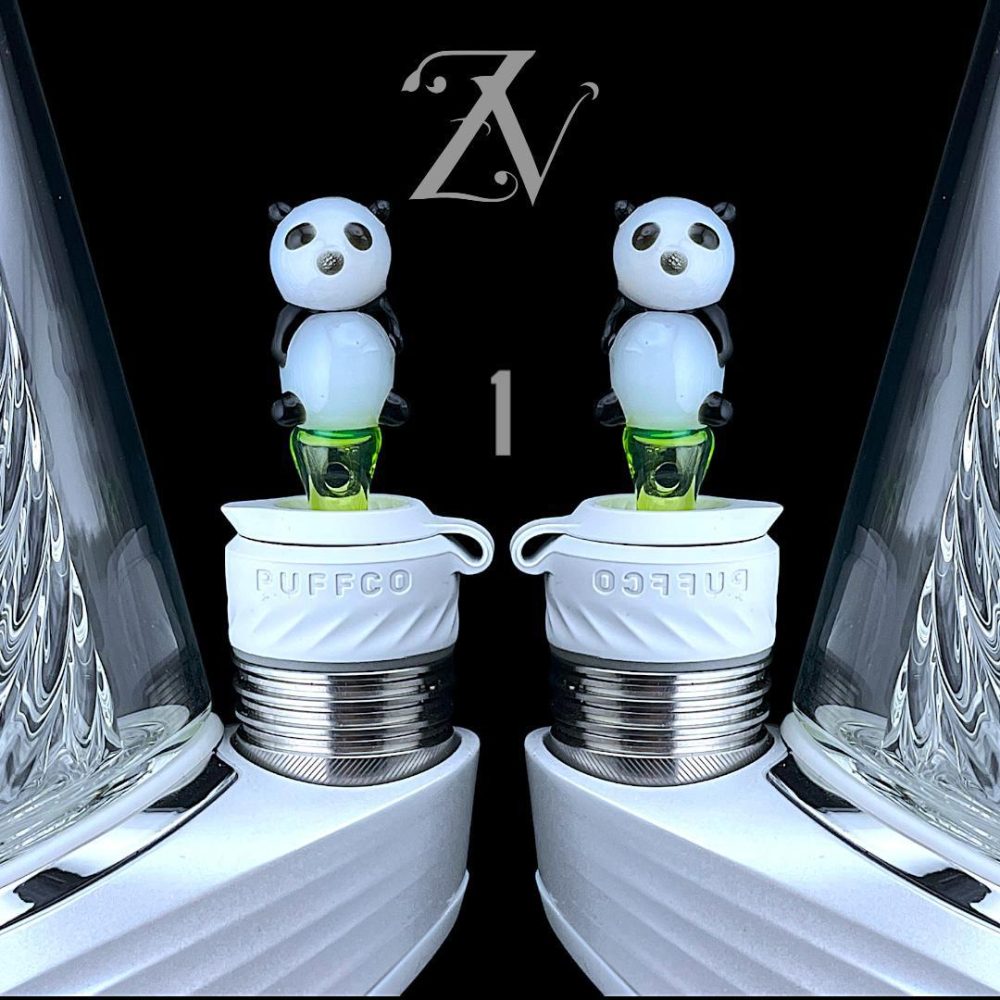 Alternative view of IRIDESCENT GLASS: PANDA PEAK PRO 3DXL JOYSTICK CAP