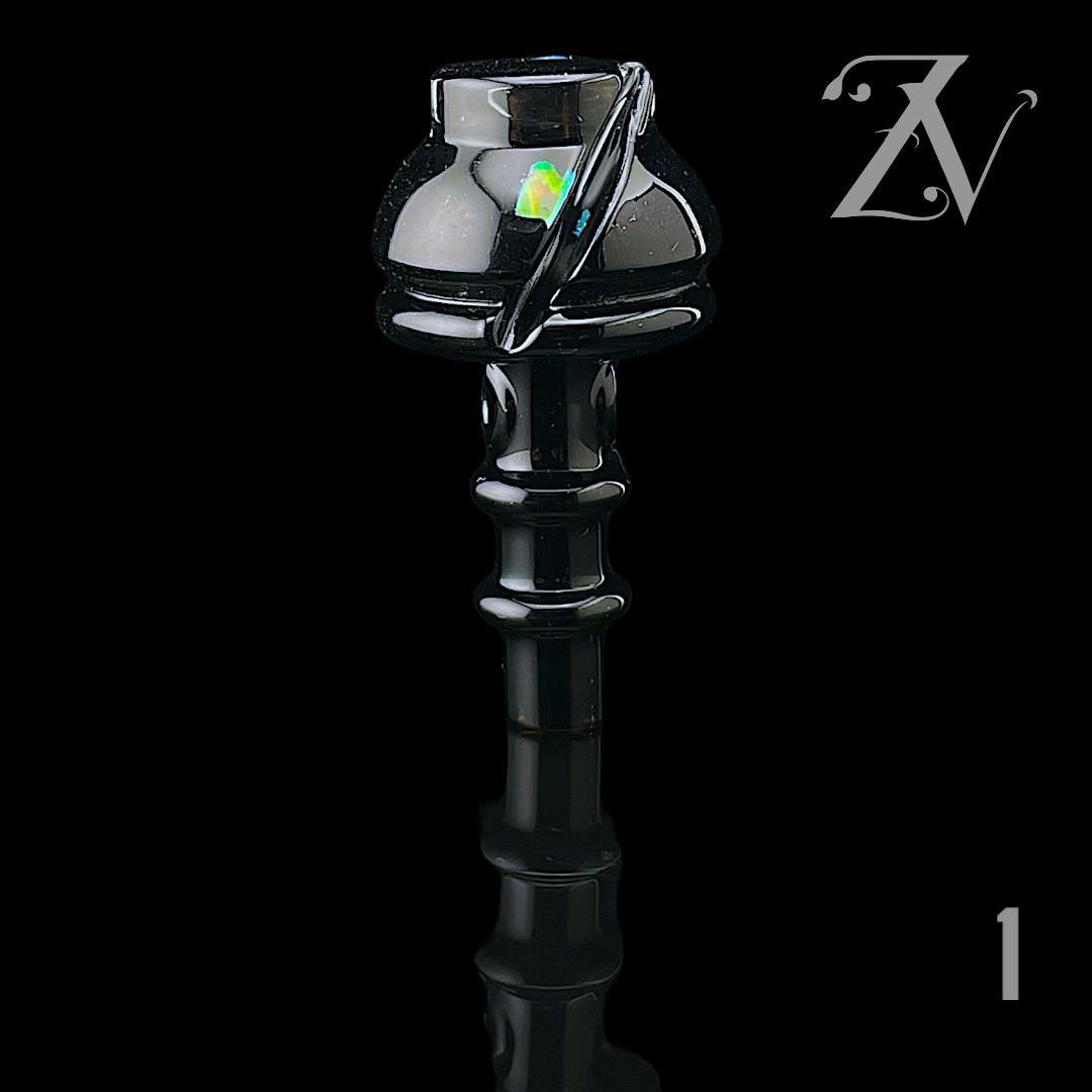 ONE TRICK PONY: ENCASED OPAL SKELETON KEY PEAK PRO 3DXL JOYSTICK CAP AND 4MM PEARL BUNDLE