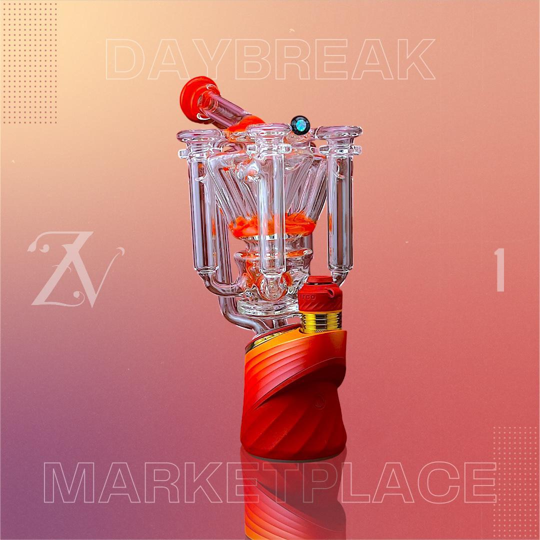 KYRU GLASS: DAYBREAK MARKETPLACE R5 PUFFCO PEAK ATTACHMENT