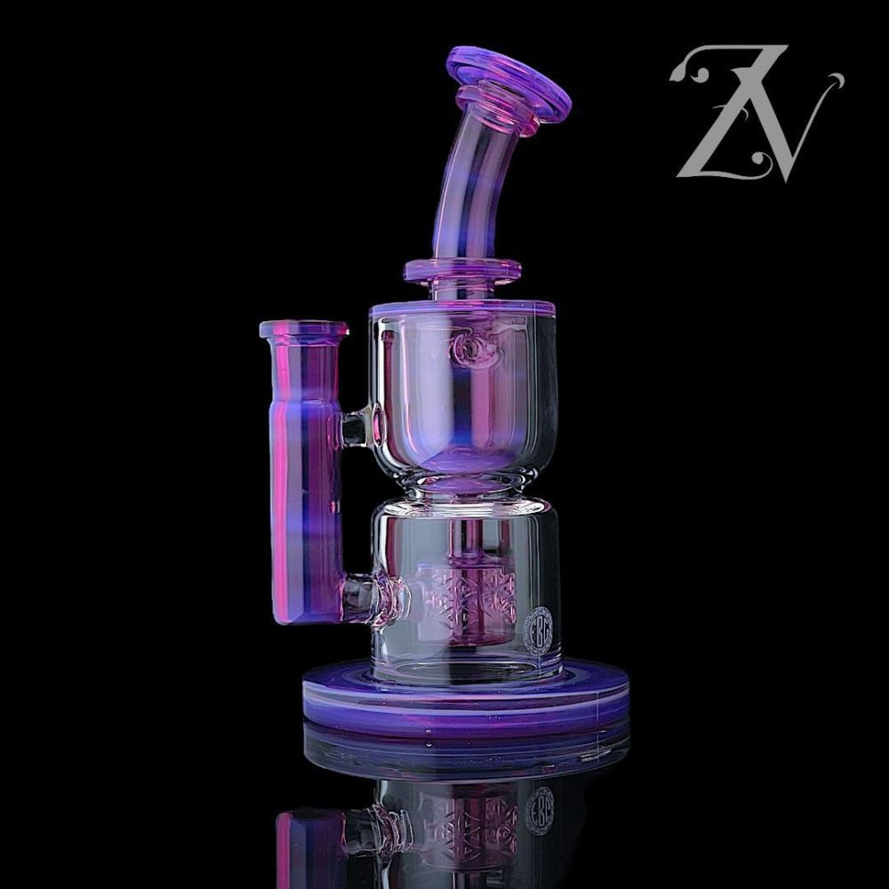 FATBOY GLASS: COLORED HOURGLASS TAURUS FULL SIZE ROYAL JELLY **2NDS**