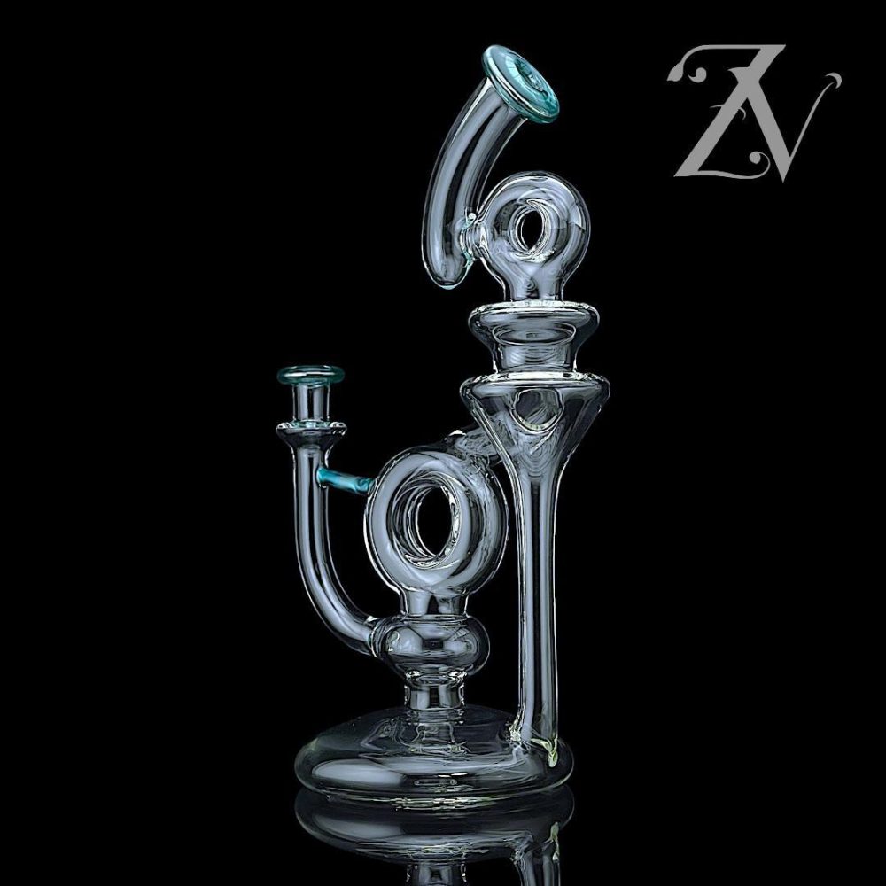 OTW GLASS: DWR (DONUT WHIPPED RECYCLER) AQUA X ELECTRUM