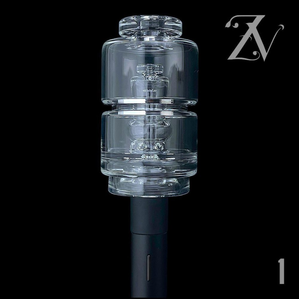 Alternative view of SPIDER GLASS: WET DUAL USE PUFFCO PEAK ATTACHMENT