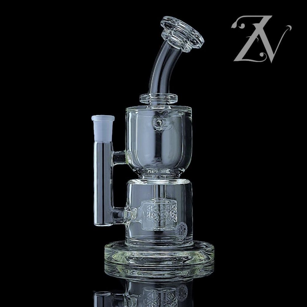 FATBOY GLASS: CLEAR TAURUS INCYCLER RIG