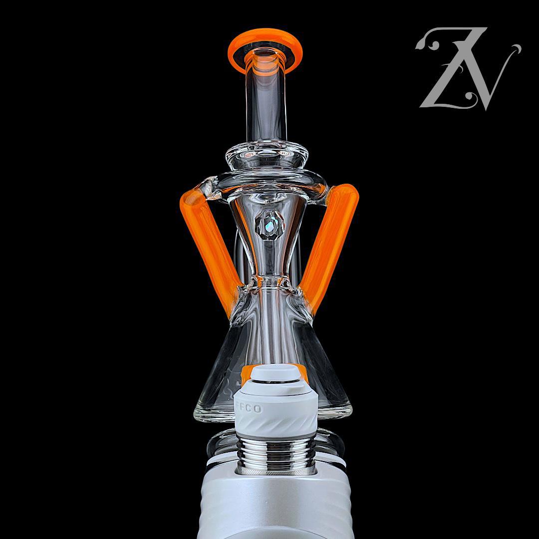 IRIDESCENT GLASS: SUPERIOR ECO DUALCYCLER PUFFCO PEAK ATTACHMENT